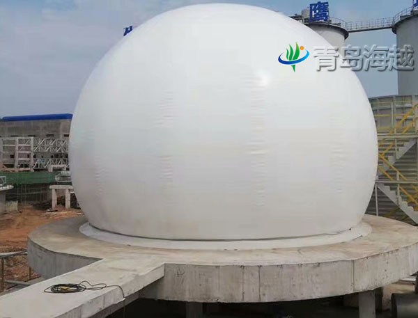 湖北荊門造紙廠500立方小型雙膜沼氣穩(wěn)壓柜項(xiàng)目