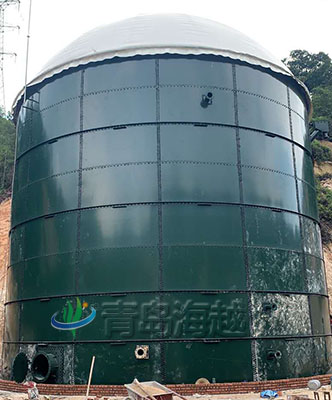 低壓濕式沼氣氣柜運行管理簡要概述 低壓濕式沼氣氣柜運行管理簡要概述